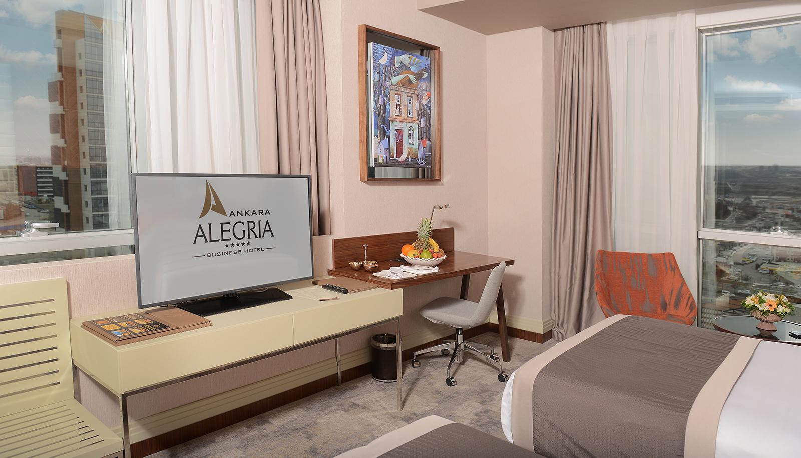 Ankara Alegria Business Hotel Bagian luar foto